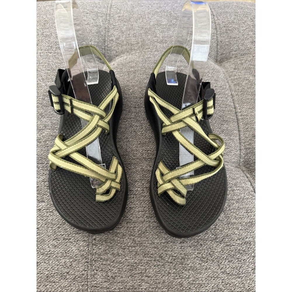 Chaco Z Cloud X2 Vibram Sandals Women’s 5  Sunlit Green Strappy Hiking - Picture 3 of 16